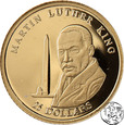 NMS, Liberia, 25 dolarów, 2001, Martin Luther King