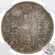 Wielka Brytania, 4 szylingi (podwójny floren), 1890, NGC MS 63