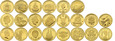 NMS, kolekcja najmniejszych monet świata 22 szt