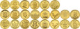 NMS, kolekcja najmniejszych monet świata 22 szt