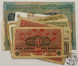 Ukraina/ Węgry/ Mołdawia/ Grecja, LOT banknotów - 17 szt