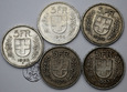 Szwajcaria, 5 x 5 franków 1932-1966, LOT