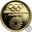 Niemcy, medal, Olimpiada Monachium 1972