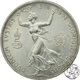 Węgry, 5 koron, 60 rocznica panowania, 1908