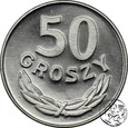 PRL, 50 groszy, 1987 - Lustrzanka