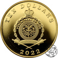 Niue, 10 dolarów, 2022, Polska nr. 1 - Znaczek