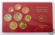 Niemcy, 5 x zestaw monet euro, 2003, mennice - A/D/F/G/J, proof