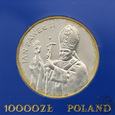 PRL, 10000 złotych, 1987, Jan Paweł II