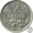 PRL, 2 złote, 1958, jagody, GCN MS 66