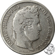 Francja, 5 franków, 1831 B