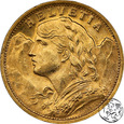 Szwajcaria, 20 franków, 1900 B