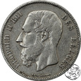 Belgia, 5 franków, 1871