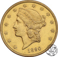 USA, 20 dolarów, 1890