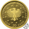 Niemcy, 20 euro, 2019, Wanderfalke - Sokół 