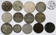 Niemcy, zestaw monet 1821 - 1885, 13 szt