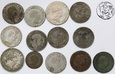 Niemcy, zestaw monet 1821 - 1885, 13 szt