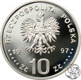 III RP, 10 złotych, 1997, Św. Wojciech 