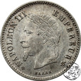 Francja, 20 centymów, 1867 BB