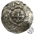Niemcy, Szwabia, Strassburg, denar, Otto III (983–1002)