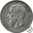 Belgia, 5 franków, 1870