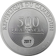 Kamerun, 500 franków, 2017, Maria Skłodowska - Curie