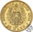 Niemcy, Prusy, 10 marek, 1874 B