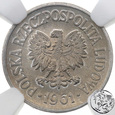 PRL, 10 groszy, 1961, NGC MS 65