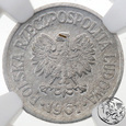 PRL, 10 groszy, 1961, NGC MS 65