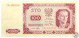 Polska, 100 złotych, 1948 IK