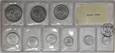 PRL, Set, Polskie monety aluminiowe 1949-1974