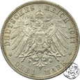 Niemcy, Prusy, 3 marki, 1911 A