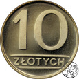 PRL, 10 złotych, 1986- Lustrzanka