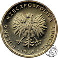 PRL, 10 złotych, 1986- Lustrzanka