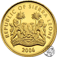 NMS, Sierra Leone, 10 dolarów, 2006,Krzysztof Kolumb