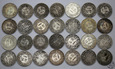 Szwajcaria, 28 x 2 franki 1860-1958, LOT