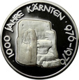 Niemcy, medal, 1000 lat Karnten 976-1976, Ag 925