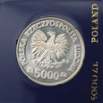 PRL, 5000 złotych, 1989, Ratujemy Zabytki Torunia 