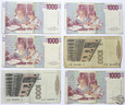 Włochy, LOT banknotów - 22 szt