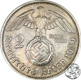 III Rzesza, 2 marki, 1939 G, Hindenburg