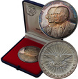 Niemcy, medal, G. Washington, G. Ford, 1776-1976, Ag 999