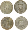 POLSKA - 200 ZŁOTYCH - 1974 - MAPA - 4 SZT. (8)