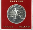 POLSKA 1000 ZŁOTYCH - XV ZIMOWE IGRZYSKA OLIMPIJSKIE 88 PRÓBA - 1987