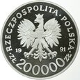 POLSKA - 200 000 ZŁOTYCH IGRZYSKA XXV OLIMPIADY -BARCELONA 92 - 1991