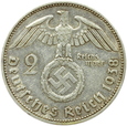 NIEMCY 2 MARKI - HINDENBURG - 1938 F (2)