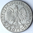 POLSKA - 10 ZŁOTYCH - II RP - GŁOWA KOBIETY - 1932 b.z.m. (19)