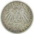 NIEMCY - PRUSY - 2 MARKI - 1902 - WILHELM II (2)