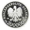 POLSKA - 200 000 ZŁOTYCH IGRZYSKA XXV OLIMPIADY -BARCELONA 92 - 1991