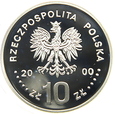 POLSKA 10 ZŁOTYCH - JAN II KAZIMIERZ - POPIERSIE - 2000