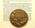 MEDAL - CURACAO 1962- MADURO FOUNDER - BARDZO RZADKI