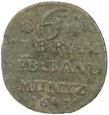 BRANDENBURGIA - PRUSY - 6 PFENNIG - 1691